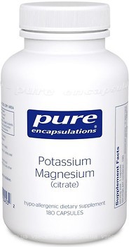 Фото Pure Encapsulations Potassium Magnesium (citrate) 180 капсул