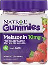 Фото Natrol Melatonin 10 мг зі смаком полуниці 90 таблеток (NTL07331)