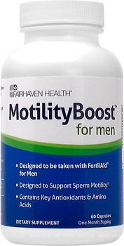 Фото Fairhaven Health MotilityBoost for Men 60 капсул (FHH-00017)