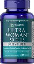 Фото Puritan's Pride Ultra Woman 50 Plus Multi-Vitamin 60 капсул