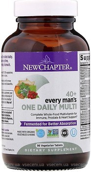 Фото New Chapter 40+ Every Man's One Daily Multi 96 таблеток (NCR-00373)