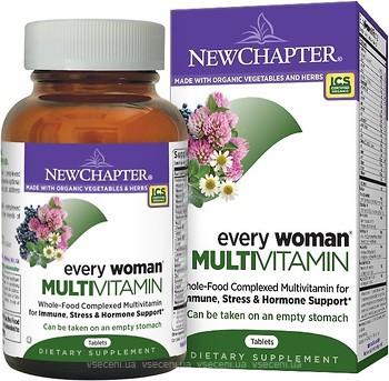 Фото New Chapter Every Woman Multivitamin 120 таблеток (NCR-00304)