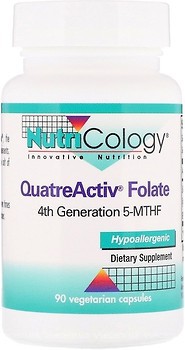 Фото Nutricology QuatreActiv Folate 90 капсул (ARG56530)