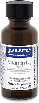 Фото Pure Encapsulations Vitamin D3 liquid 22.5 мл