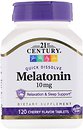 Фото 21st Century Melatonin 10 мг со вкусом вишни 120 таблеток (27503)