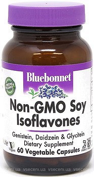 Фото Bluebonnet Non-GMO Soy Isoflavones 60 капсул