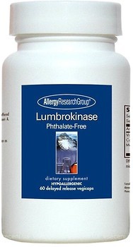 Фото Allergy Research Group Lumbrokinase 60 капсул (ALG76140)