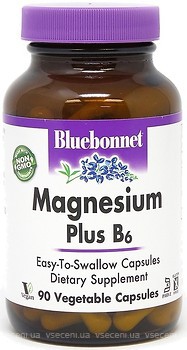 Фото Bluebonnet Nutrition Magnesium Plus B6 90 капсул