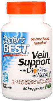 Фото Doctor's Best Vein Support 60 капсул (DRB00185)