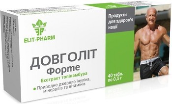 Фото Elit-Pharm Довголіт форте 0.5 г 40 таблеток