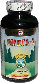 Фото Healthyway Production Омега-3 120 капсул