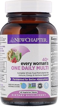 Фото New Chapter 40+ Every Woman's One Daily Multi 48 таблеток (NCR-00366)