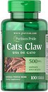 Фото Puritan's Pride Cat's Claw 500 мг 100 капсул