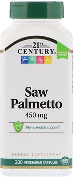 Фото 21st Century Saw Palmetto 200 капсул (21689)