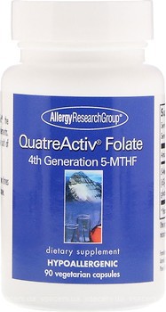 Фото Allergy Research Group QuatreActiv Folate 90 капсул (ALG76530)