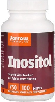 Фото Jarrow Formulas Inositol 750 мг 100 капсул (JRW-01024)