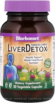 Фото Bluebonnet Nutrition Targeted Choice Liver Detox 30 капсул (BLB02020)