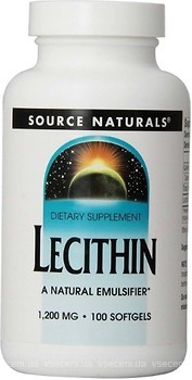 Фото Source Naturals Lecithin 100 капсул (SN0616)