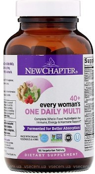 Фото New Chapter 40+ Every Woman's One Daily Multi 96 таблеток (NCR-00364)