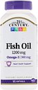 Фото 21st Century Fish Oil Maximum Strengt 1200 мг 90 капсул (27026)