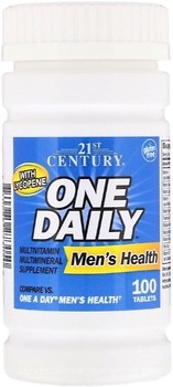 Фото 21st Century One Daily Men's Health 100 таблеток (27305)