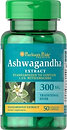 Фото Puritan's Pride Ashwagandha Standardized Extract 300 мг 50 капсул