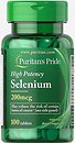 Фото Puritan's Pride Selenium 200 мкг 100 таблеток