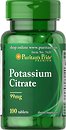 Фото Puritan's Pride Potassium Citrate 99 мг 100 таблеток