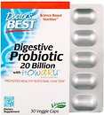 Фото Doctor's Best Digestive Probiotic with Howaru 30 капсул (DRB00362)