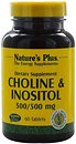 Фото Nature's Plus Choline & Inositol 500/500 мг 60 таблеток