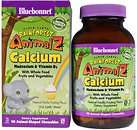 Фото Bluebonnet Nutrition Rainforest Animalz Calcium Magnesium & Vitamin D3 зі смаком ванільної глазурі 90 таблеток