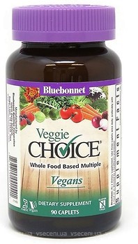 Фото Bluebonnet Nutrition Veggie Choice 90 капсул (BLB0154)