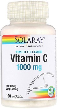 Фото Solaray Liposomal Vitamin C 1000 мг 100 капсул (SOR04450)