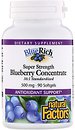 Фото Natural Factors Super Strength Blueberry Concentrate 500 мг 90 капсул