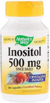 Фото Nature's Way Inositol 500 мг 100 капсул