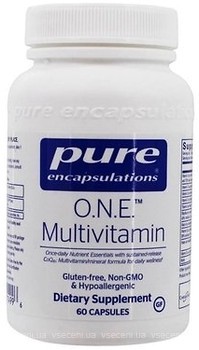 Фото Pure Encapsulations ONE Multivitamin 60 капсул (PE11499)