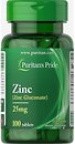 Фото Puritan's Pride Zinc Gluconate 25 мг 100 таблеток