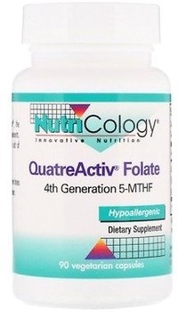 Фото Allergy Research Group QuatreActiv Folate 5-MTHF 90 капсул
