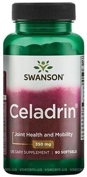 Фото Swanson Celadrin 350 мг 90 капсул (SWA02275)