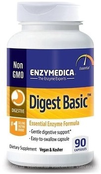 Фото Enzymedica Digest Basic Essential Enzyme Formula 90 капсул (ENZ29010)