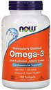 Фото Now Foods Omega-3 Molecularly Distilled 180 капсул (01657)