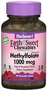 Фото Bluebonnet Nutrition Methylfolate 1000 мкг зі смаком малини 90 таблеток (BLB0455)
