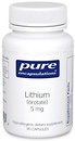 Фото Pure Encapsulations Lithium Orotate 5 мг 90 капсул (PE01126)