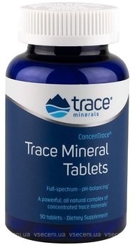 Фото Trace Minerals Trace Mineral 90 таблеток (TMR00105)