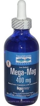Фото Trace Minerals Mega-Mag 400 мг 118 мл (TMR00025)