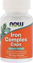 Фото Now Foods Iron Complex 100 капсул (01441)