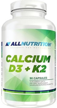 Фото All Nutrition Adapto Calcium D3+K2 90 капсул