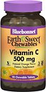 Фото Bluebonnet Nutrition EarthSweet Chewables Vitamin C зі смаком апельсина 500 мг 90 таблеток