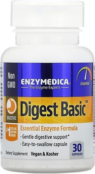 Фото Enzymedica Digest Basic Essential Enzyme Formula 30 капсул
