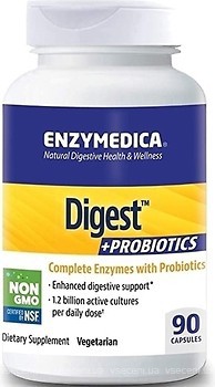 Фото Enzymedica Digest + Probiotics 90 капсул
